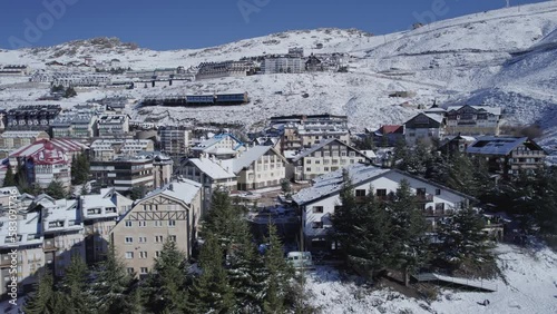 Chalet at a ski resort in Spain. Sierra Nevada