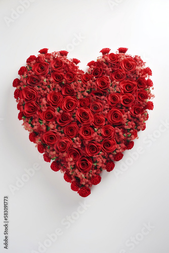 heart of roses generative ai
