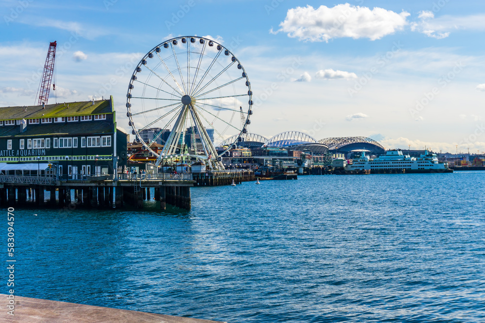 Seattle Waterfront Wheel 3