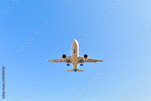 airplane in flight