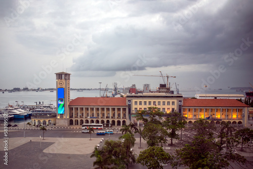 Konstfotografi Port of Luanda