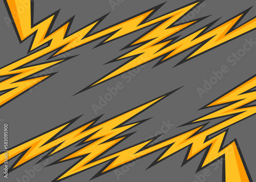 Abstract background with reflective spike line pattern