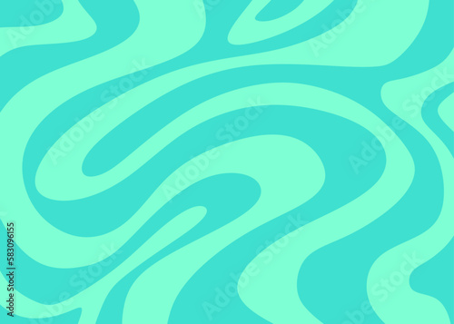 Minimalist background with cute wavy lines pattern