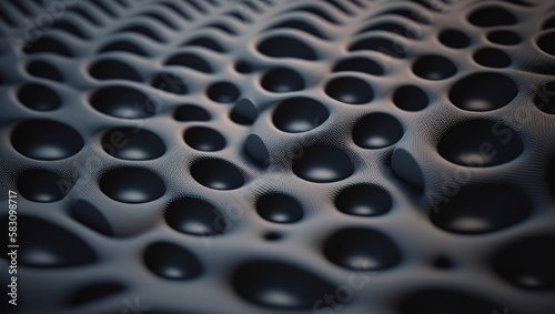 Foamed rubber background created with Generative AI technology