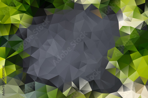 vector abstract polygonal background of effect geometric triangles