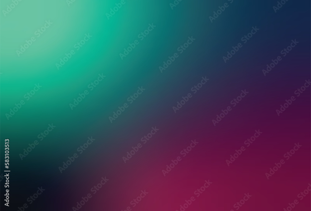 Fototapeta premium Colorful Gradient Blurry Background. Abstract Art Wallpaper. Vector Illustration