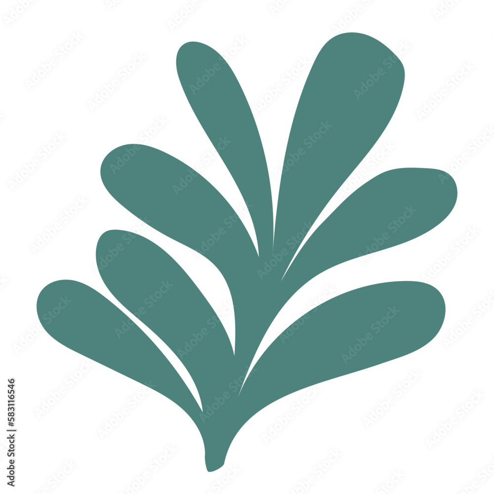 Naklejka premium Boho Abstract Shape