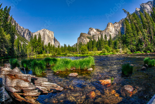 Photography lake in yosemite