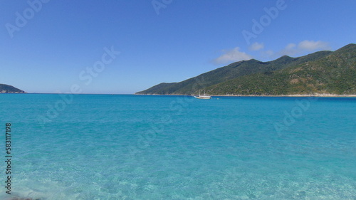 beautiful waters in arraial do cabo