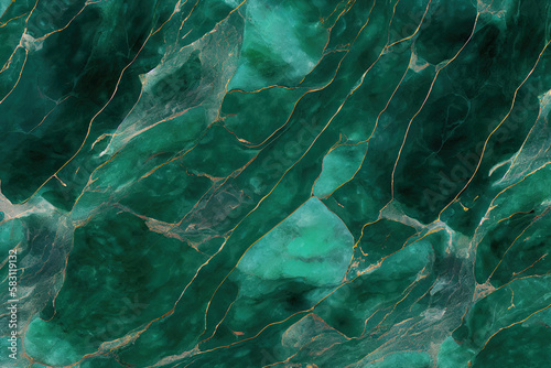 natural emerald green gold marble texture pattern marble wallpaper high quality can be used as background for display or montage your top view products or mable tile.