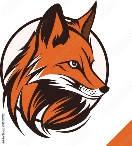 Fotografie red fox cartoon