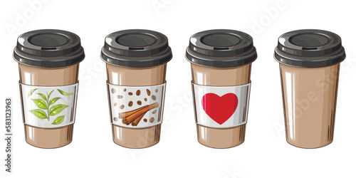 Wallpaper Mural Cup of coffee to go Torontodigital.ca