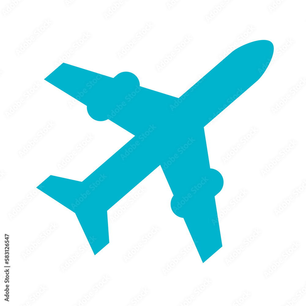 Obraz premium Airplane icon