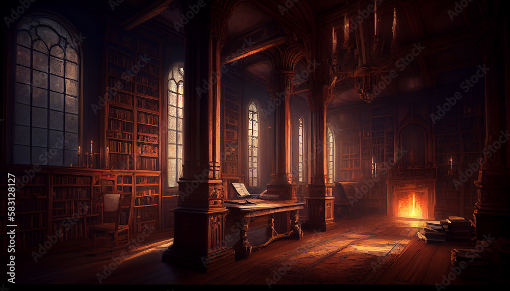 Indoors religion in architecture, Christianity history ,generative AI Indoors religion in architecture, Christianity history ,generative AI
