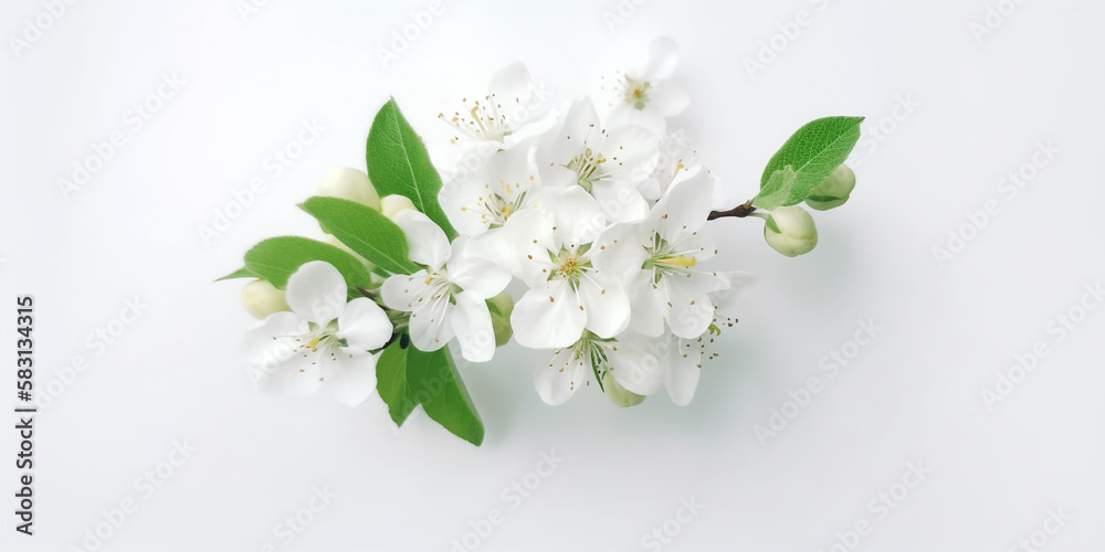 Elevate Your Mood with the Beauty of Apple Blossoms. AI Generated Art. Wallpaper, Background, Whitespace, Concept Art. Elevate Your Mood with the Beauty of Apple Blossoms. AI Generated Art. Wallpaper, Background, Whitespace, Concept Art.