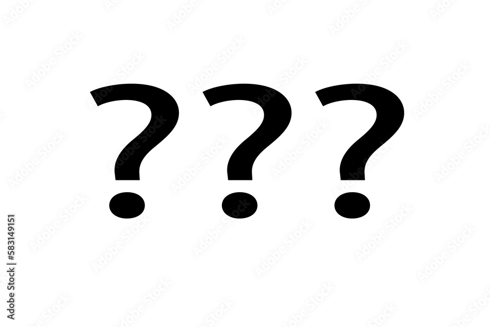 question mark on transparent - question mark for design on transparent background - Illustration question mark on transparent - question mark for design on transparent background - Illustration