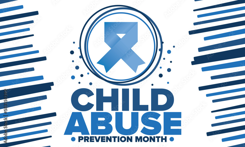 Child Abuse Prevention Month. Celebrate annual in April in United