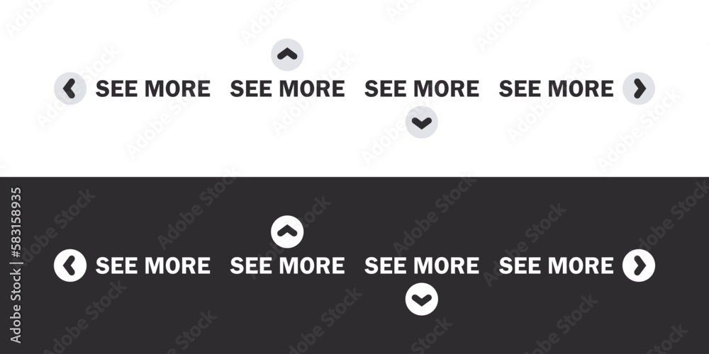 Fototapeta premium Swipe icons. Slide or swipe. Modern swipe arrows. Scrolling slide icons. Vector scalable graphics