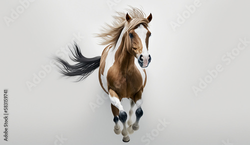 Horse in natural