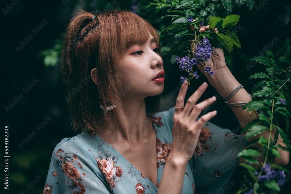 portrait of an asian beautiful girl portrait of an asian beautiful girl