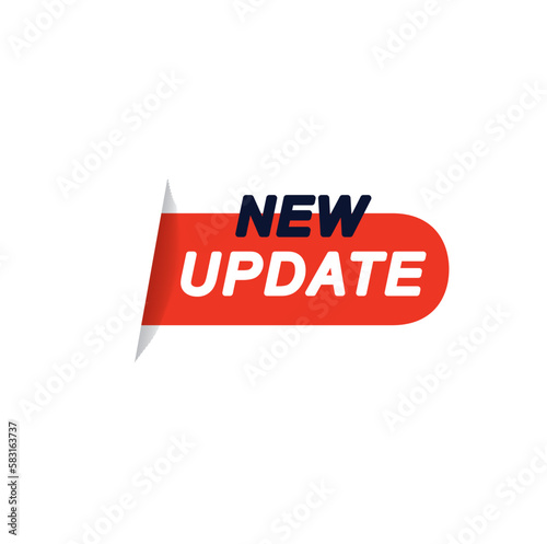 New updatered - vector, illustration, banner, sticker. 