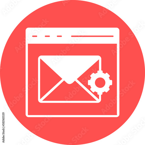 Email preferences Vector Icon

