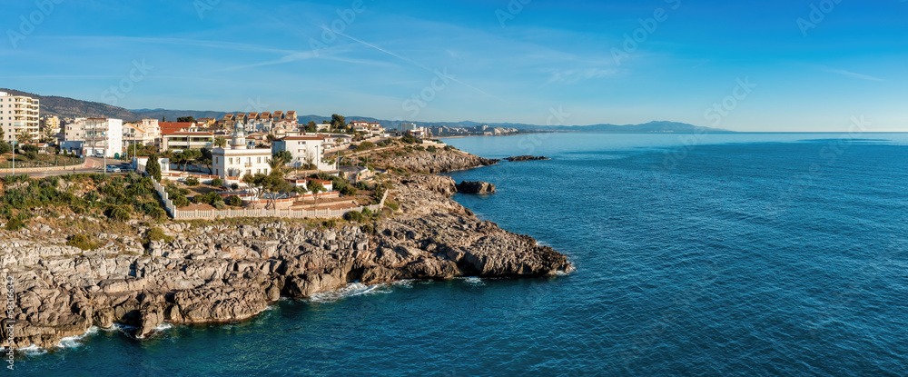Stunning Coastline of Oropesa del Mar, Spain: Ideal Destination for Summer Vacation