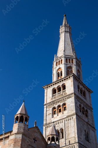 ghirlandina modena cathedral bell tower photo