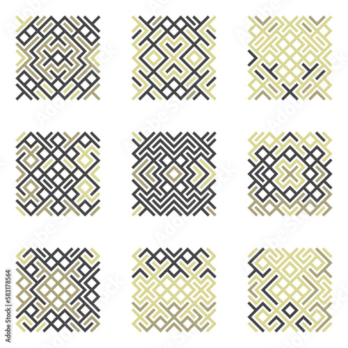 Asemic Glyph writing hieroglyph imitation abstract illustration