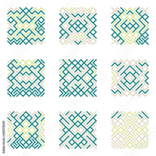 Asemic Glyph writing hieroglyph imitation abstract illustration