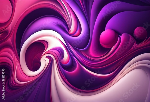 pink  purple  abstract background Generative AI