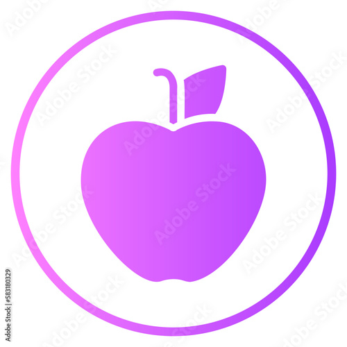 apple gradient icon