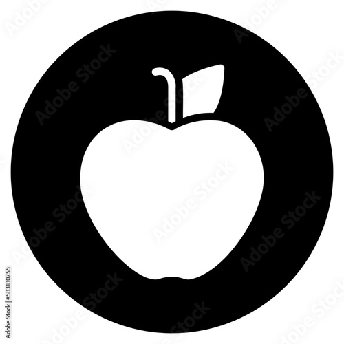 apple glyph icon