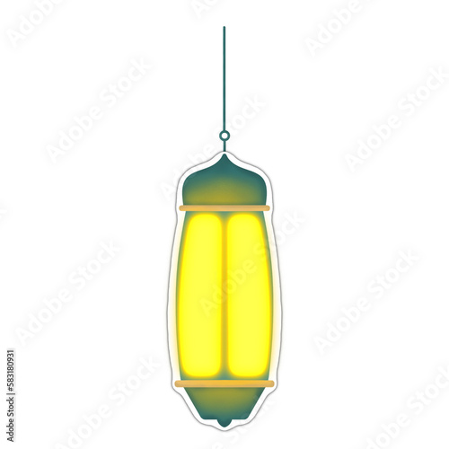 Islamic Lantern Illustration
