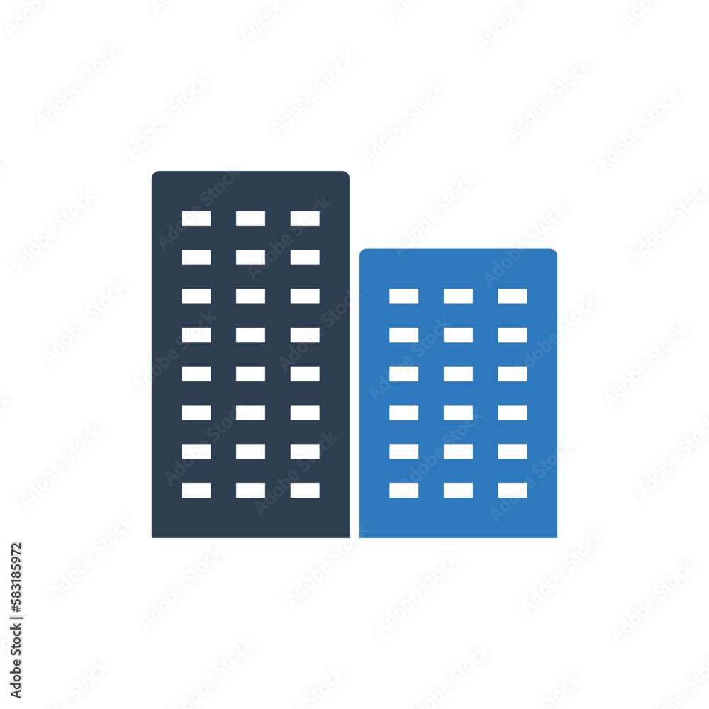 Apartment Icon - Building Icon