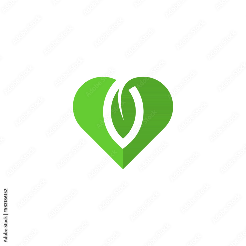 love nature Logo designs Template. leaf combined with heart sign.
love nature Logo designs Template. leaf combined with heart sign.