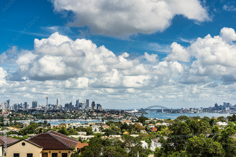 panoramic view of sydney, Australia.