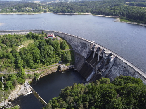 Barrage de Lavalette, Lapte, Saint-Jeures, Yssingeaux, Haute-Loire, Auvergne Rhône Alpes, France