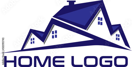 Web housing elite housing simple vector logo