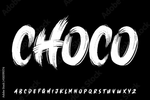 ector the brush and elegant font glamour style.