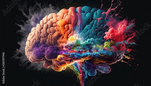 Exploding with Creativity: Unlocking the Secrets of the Human Brain. Generative AI