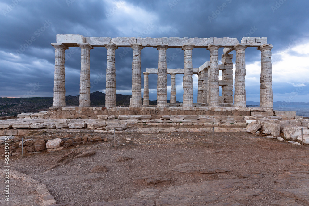 Fototapeta premium Poseidon Tempel - Kap Sounion
