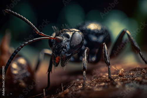 Macro Photo of an Ant