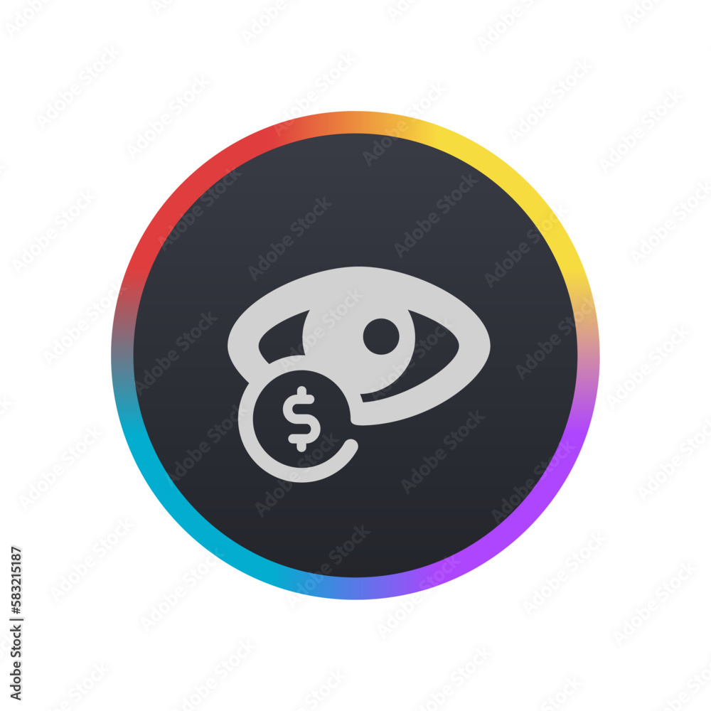 Cost Per Impression - Pictogram (icon) Cost Per Impression - Pictogram (icon)