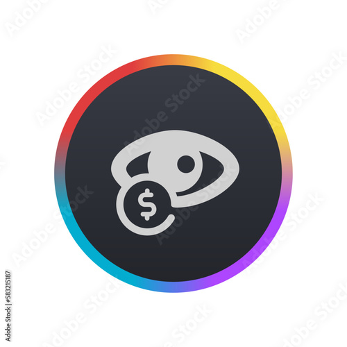 Cost Per Impression - Pictogram (icon) 