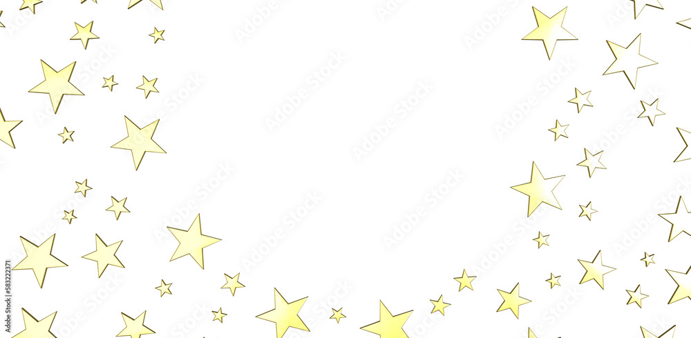 Stars - Festive christmas card. Isolated illustration white background. - Stars - Festive christmas card. Isolated illustration white background. -