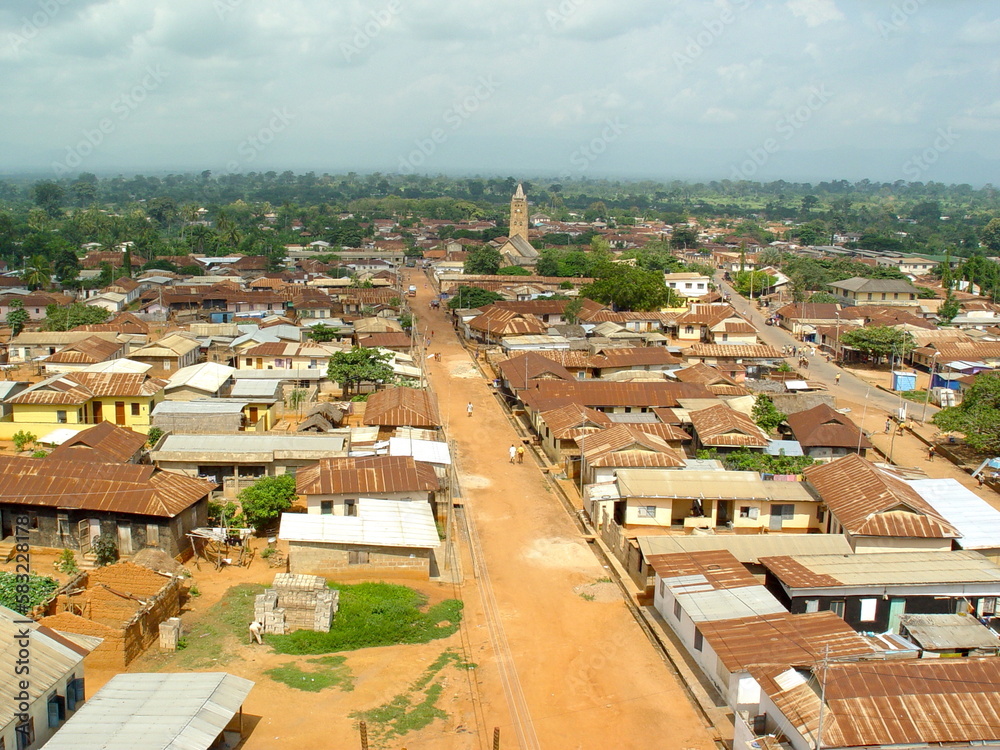 An African village