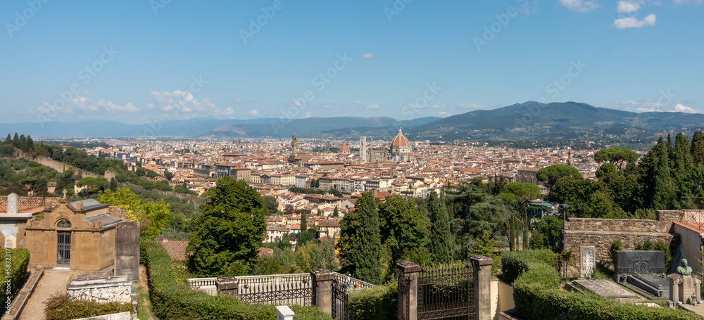Une Vue Panoramique de Florence