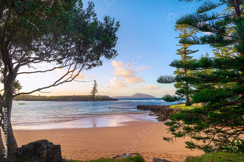 Seaside scenery of Norfolk Island, south pacific ocean © StephenhIrwin