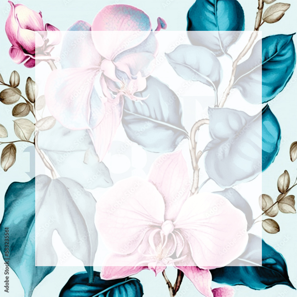 abstract floral background